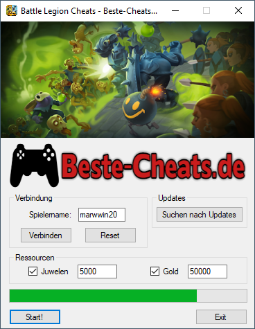 Battle Legion Cheats - unendlich viel Juwelen und Gold