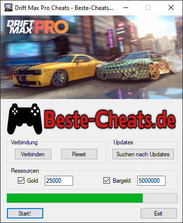 Drift Max Pro Cheats - Sie können zu Ihrem Spiel Gold und Bargeld hinzufügen