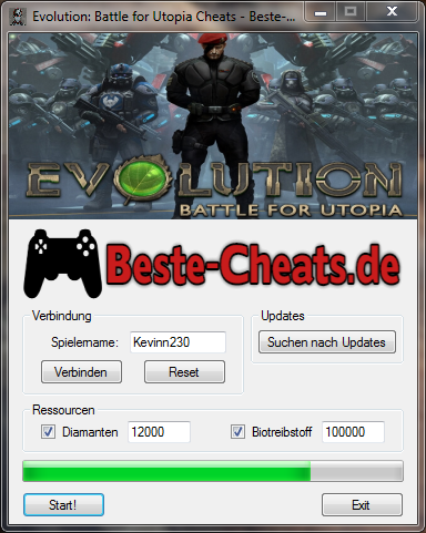 evolution battle for utopia cheats - diamanten und biotreibstoff