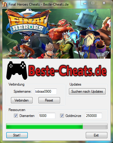 final heroes cheats
