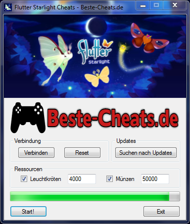 flutter starlight cheats