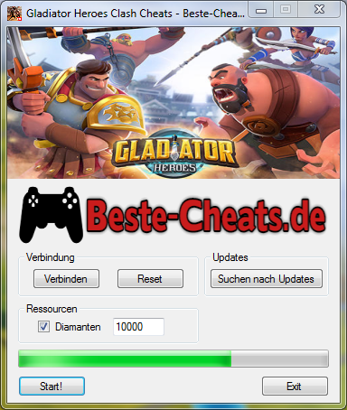 Gladiator Heroes Cheats - Diamanten