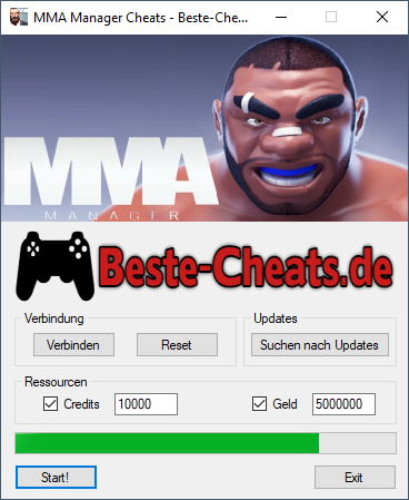 MMA Manager Cheats - Credits und Geld