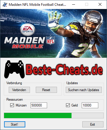 madden nfl mobile football geld und münzen cheats