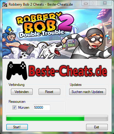 robbery bob 2 cheats münzen