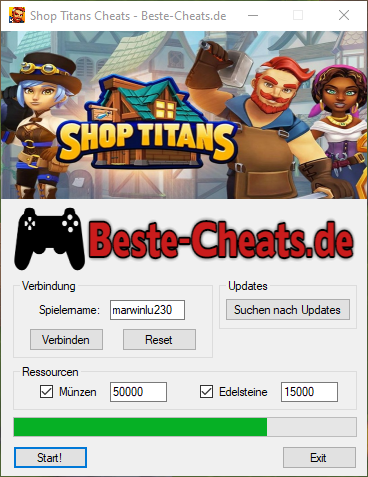 shop titans münzen und edelsteine cheats