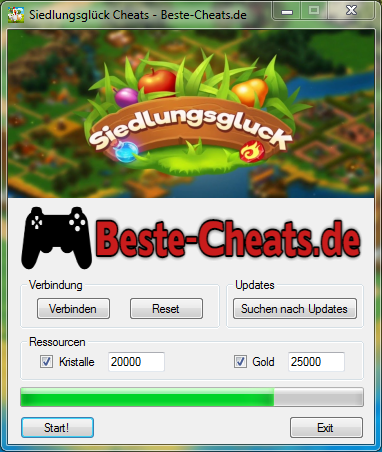 siedlungsglück cheats