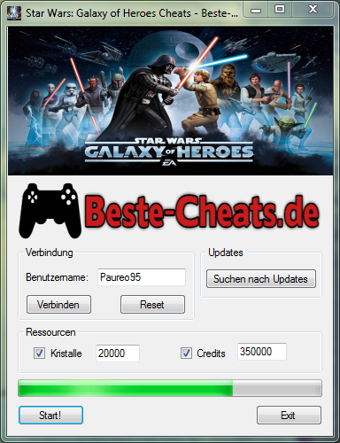 Star Wars Galaxy of Heroes Cheats - Kristalle und Credits