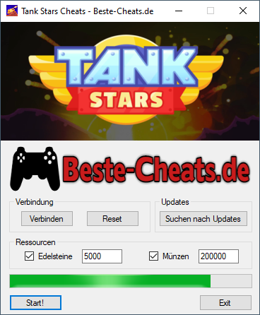 Tank Stars Cheats - Edelsteine und Münzen
