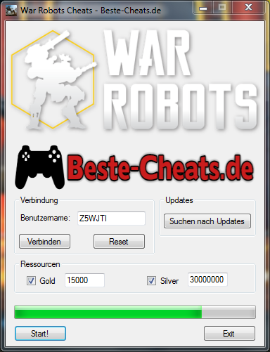 War Robots Cheats - Gold und Silver (Silber) bekommen