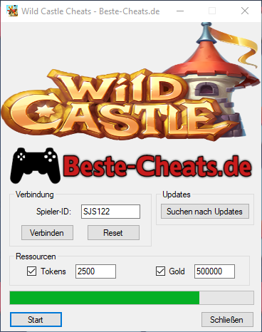 Wild Castle Cheats für mehr Tokens und Gold