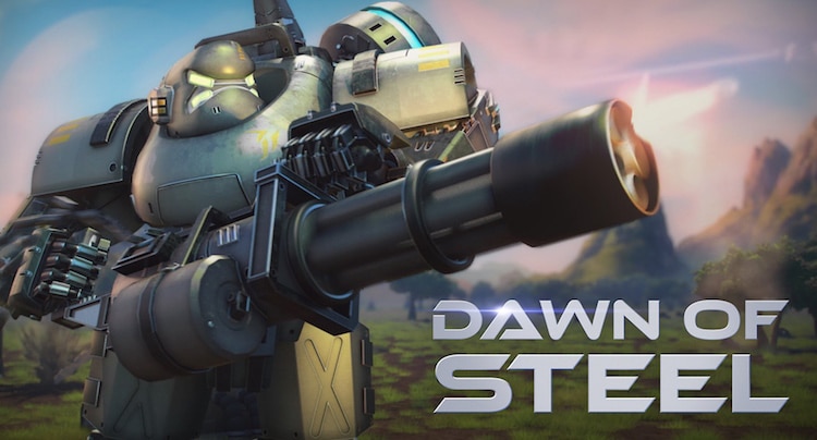 dawn of steel logo deutsch