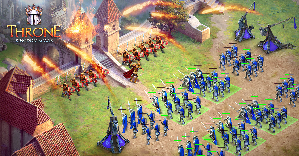 throne kingdom at war bild logo